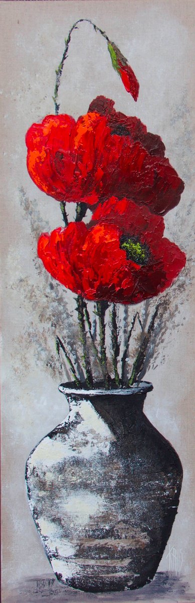 The poppies 1 by Michele Kaus