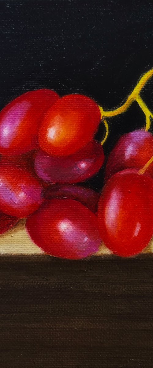 Crimson Grapes by Priyanka Singh