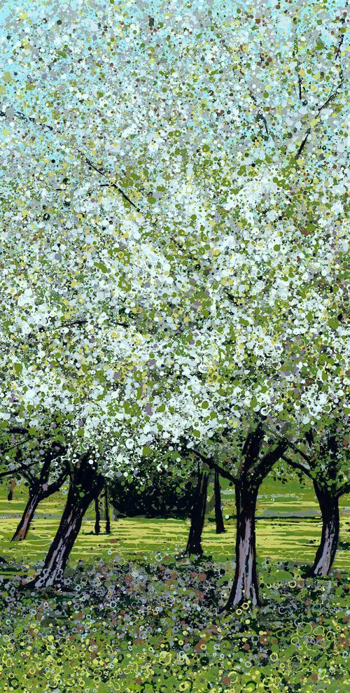 Blossom in the Park by Angelique Hartigan