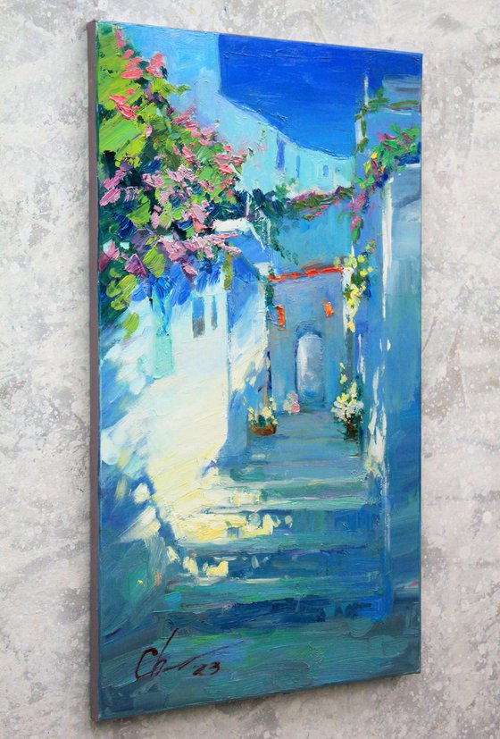 Santorini streets