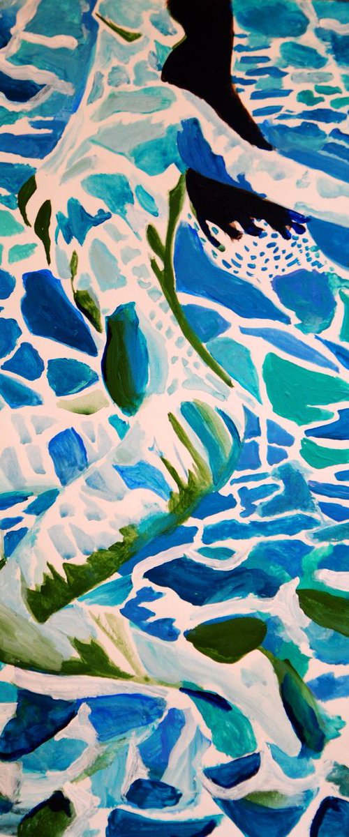 Underwater AP / 42 x 29.7 cm by Alexandra Djokic