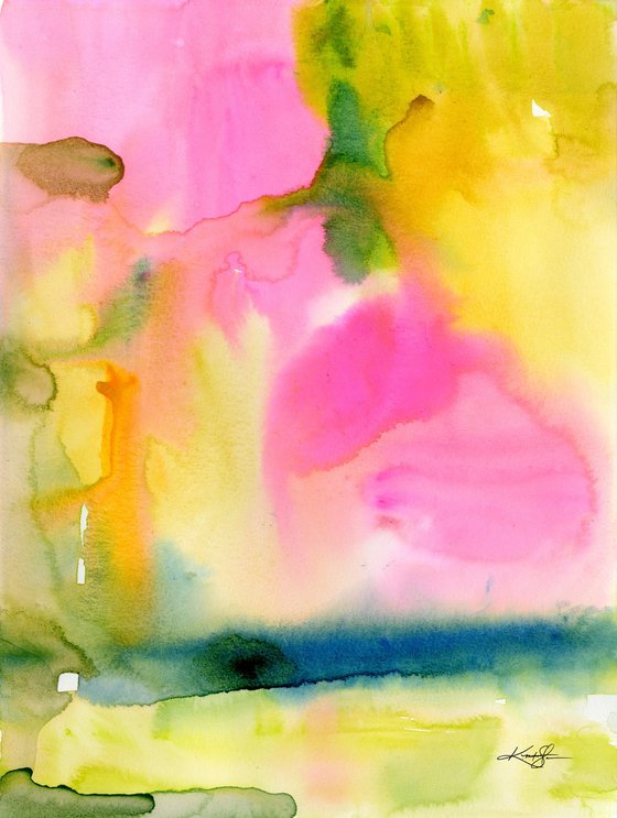 In Meditation 11 - Abstract Painting by Kathy Morton Stanion