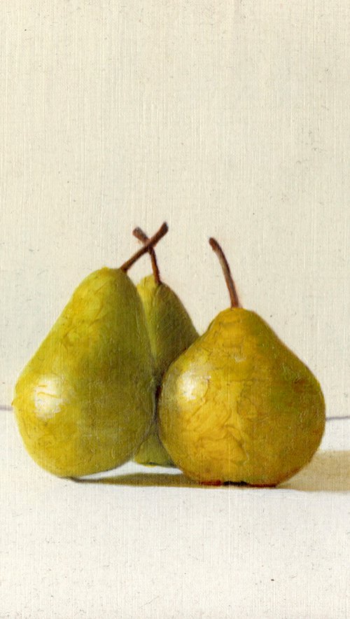 Three Pears 1 by Michael B. Sky