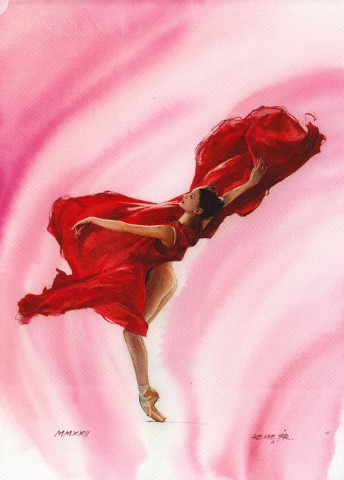Ballet Dancer CDLIII by REME Jr.