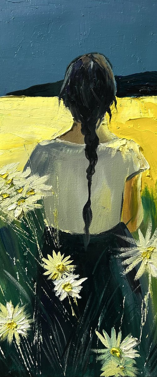 Among the Daisies by Vahe Bagumyan