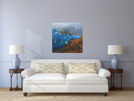 Mist over Slieve League Cliffs