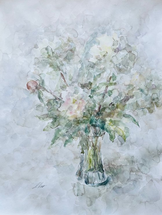 Peonies 50x65 cm 2025