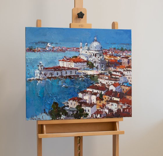 Venice Italy - Original Oil Painting