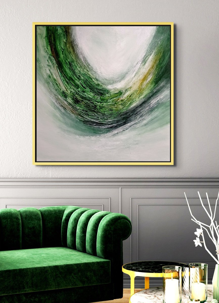 Genesis By Alexandra Petropoulou, 39 X 39, Artwork For Sale On Artfinder