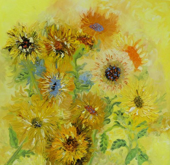 Mediterranean Sunflowers