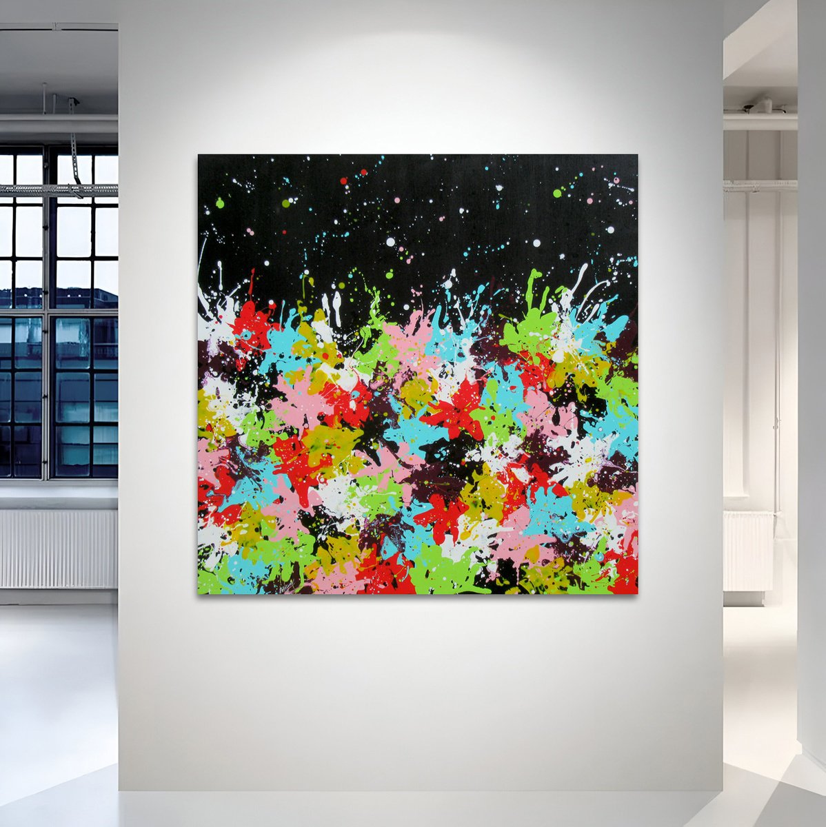  Joyful 3 By Isabelle Pelletane, 31 X 31, Artwork For Sale On Artfinder
