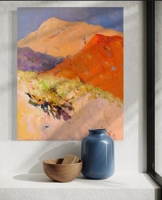 Morning. Desert