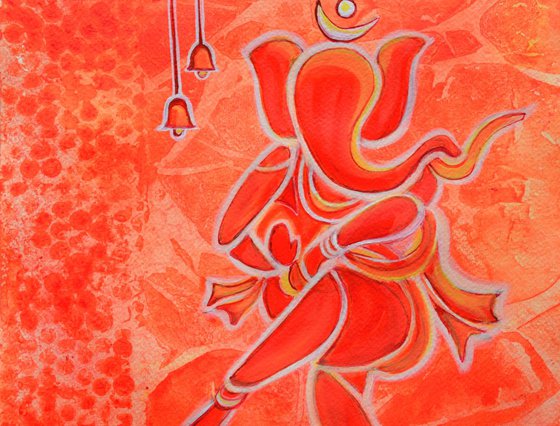 Nritya Ganesha- Dancing god