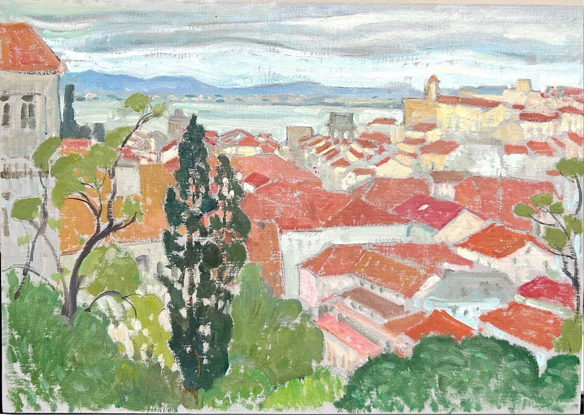 Sketches In Lisbon 4 By Ruoshen, 15 X 10, Artwork For Sale On Artfinder