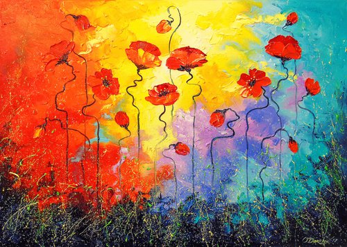 Poppies by Olha Darchuk