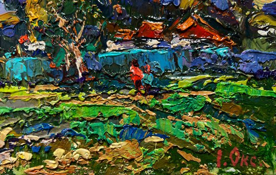 Gardening in the village