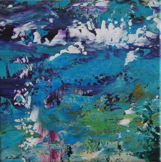A Square Foot On The Richter Scale III (30 x 30 cm) (12 x 12 inches)