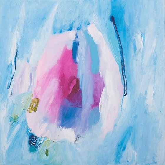 A Trip to Umbria (80x80 cm)