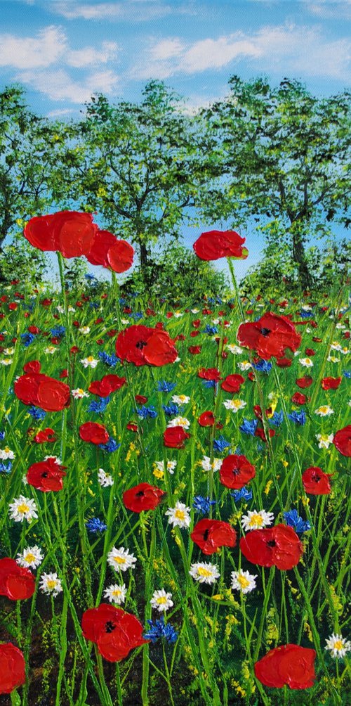 Meadow Landscape by Hazel Thomson