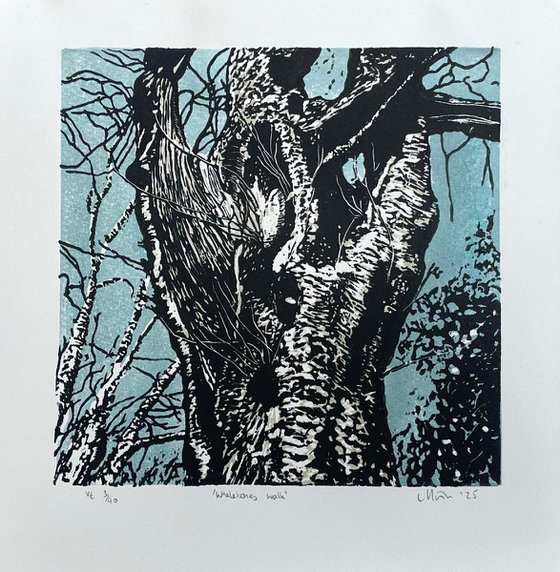 Linocut Print - Tree