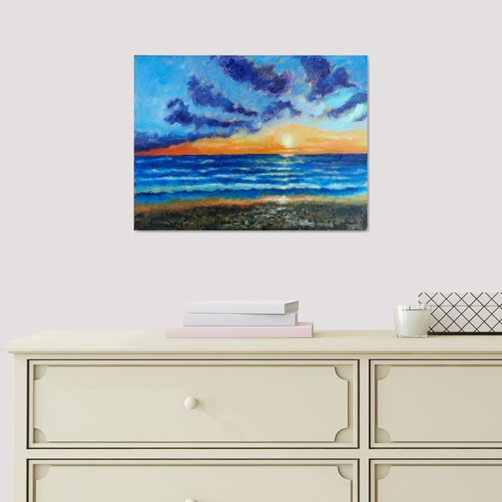 Seascape, Sea Stories - Sunset