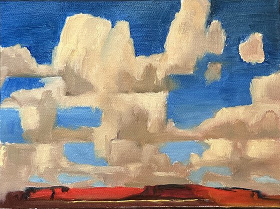 Cloud Study - After Maynard Dixon