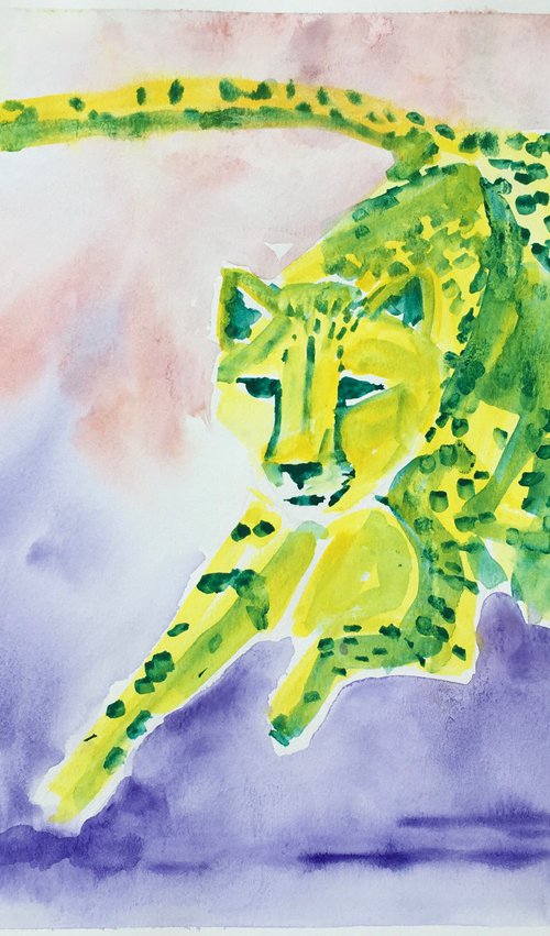 Cosmic cheetah by Abigail Long
