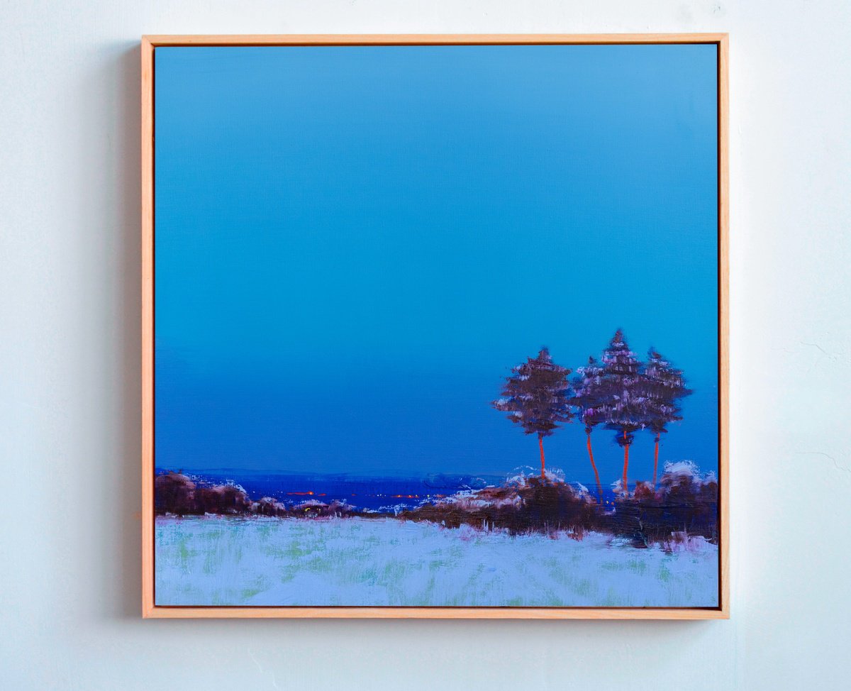  Winter Twilight By Bohdan Katolyk, 22 X 22, Artwork For Sale On Artfinder