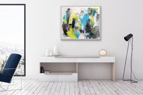 Live Out Loud - Colorful and Whimsical Abstract Expressionism