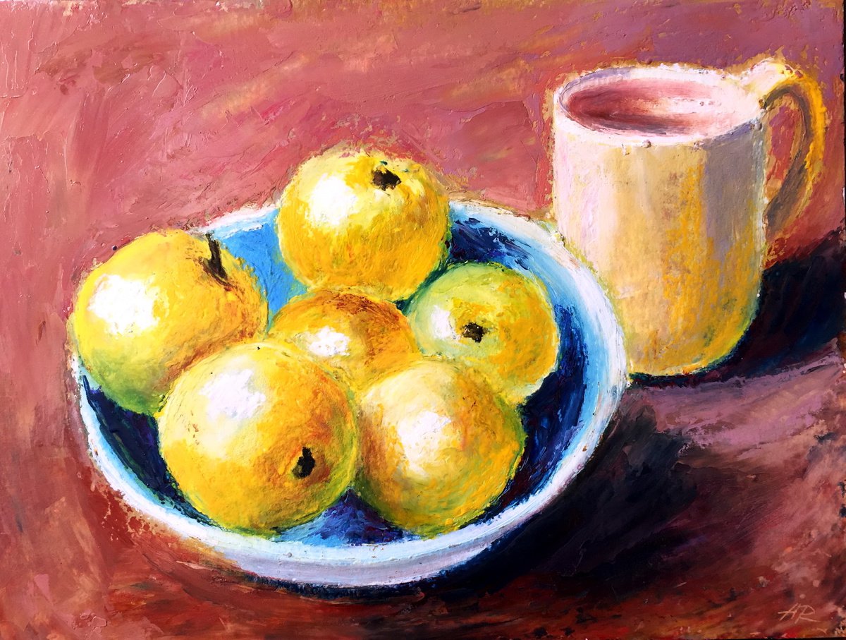 Yellow Apples by Lena Ru
