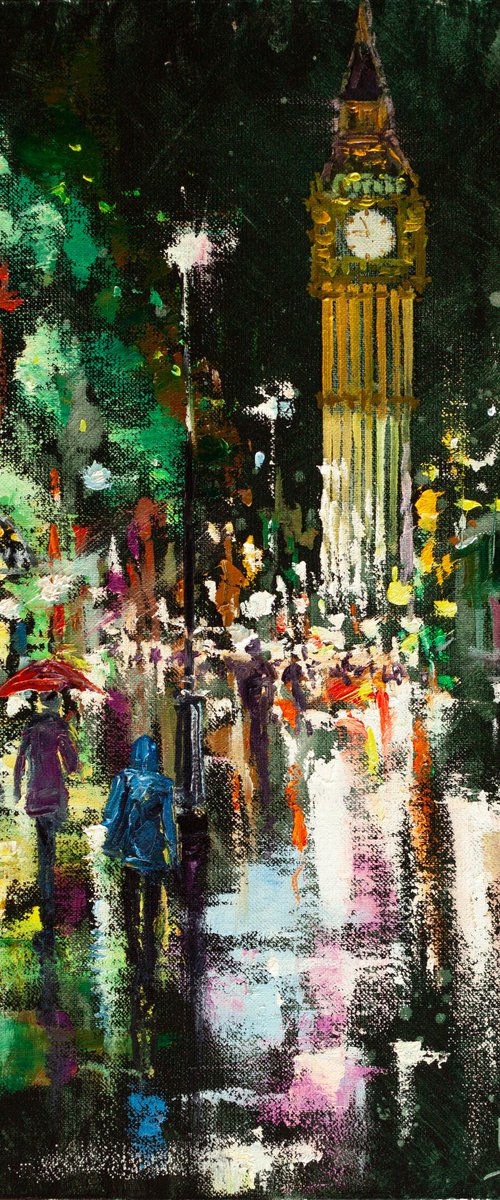 Rainy london by Aleksandr Neliubin