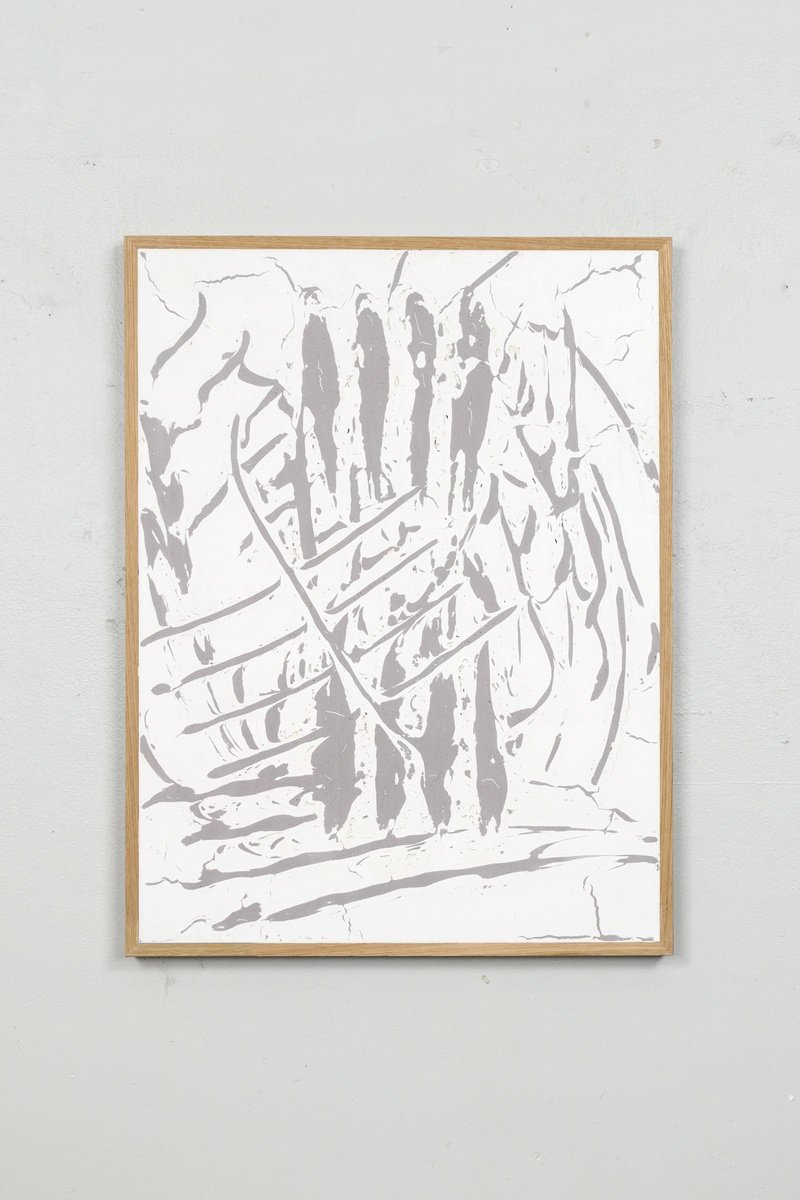 Abstract Painting By Johan Soderstrom, 25 X 33, #468 Pitchfork Address, Original Artwork