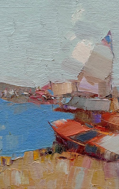 Fishing Boats by Vahe Yeremyan