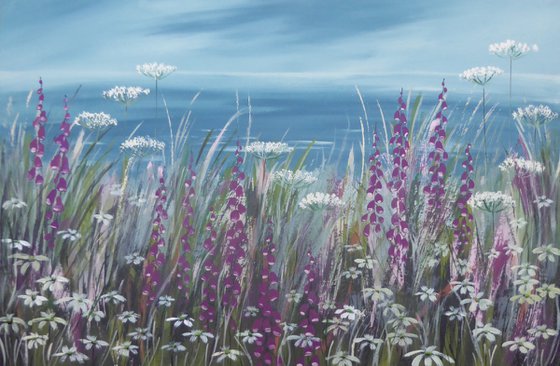 Foxgloves, Cornwall