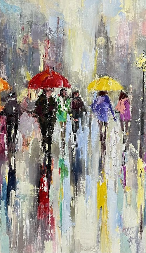 The Dogs Walker’s I by Ewa Czarniecka