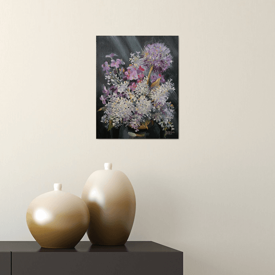 Lilac and phlox