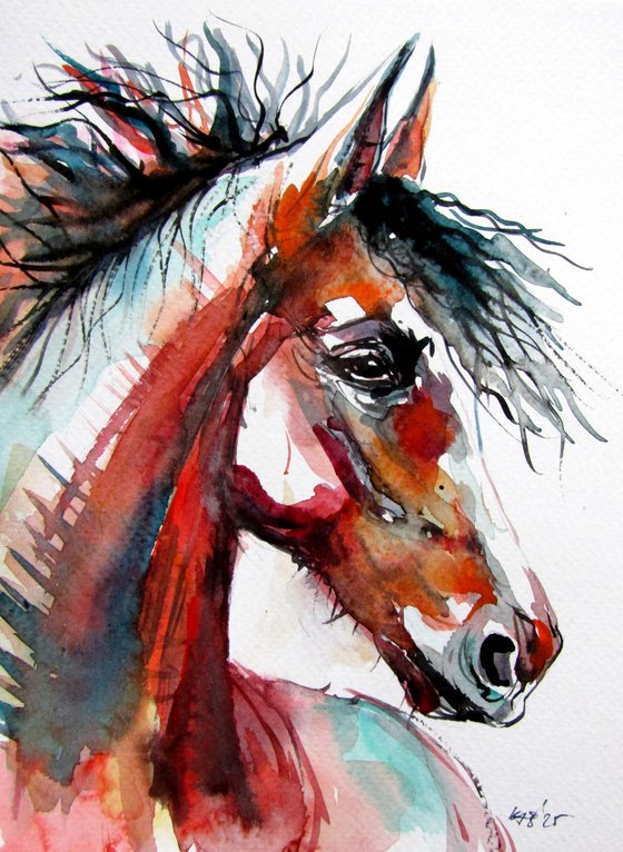 Horse portrait IV