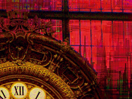 Texturas del mundo, Orsay clock/Original artwork