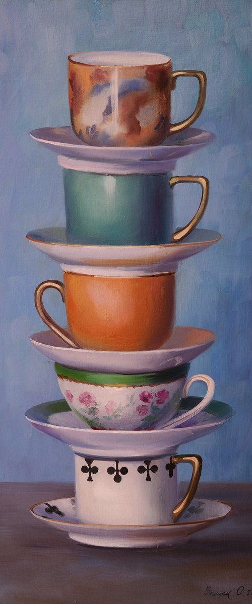 "Cups" by Lena Vylusk