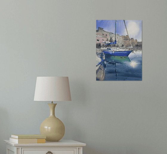 Harbor Dreams of Port Saplaya