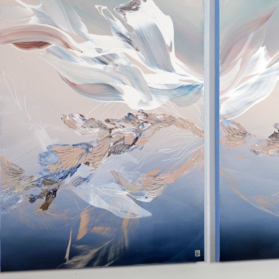 Gift From Above Diptych