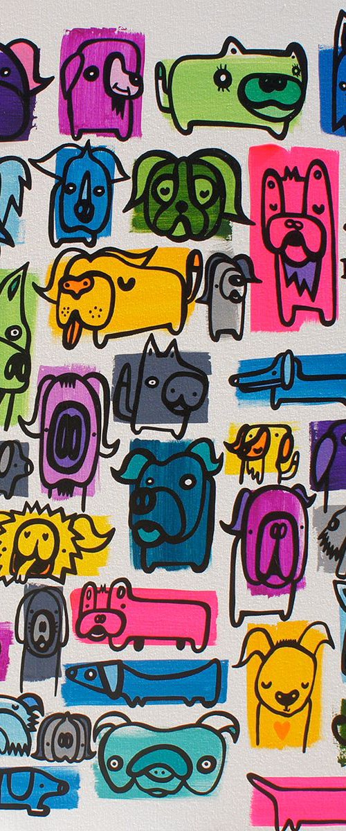 Dog Swatch by Kev Munday