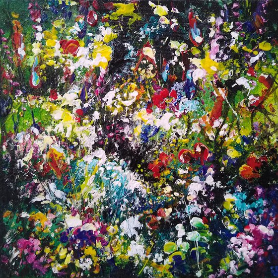 Impressionist art - 'Mad about flowers'
