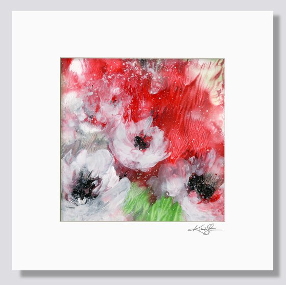 Blooming Bliss 12 - Floral Painting by Kathy Morton Stanion
