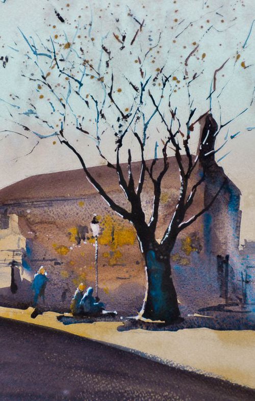Trieste Piazza San Giusto by Flavio Furlan