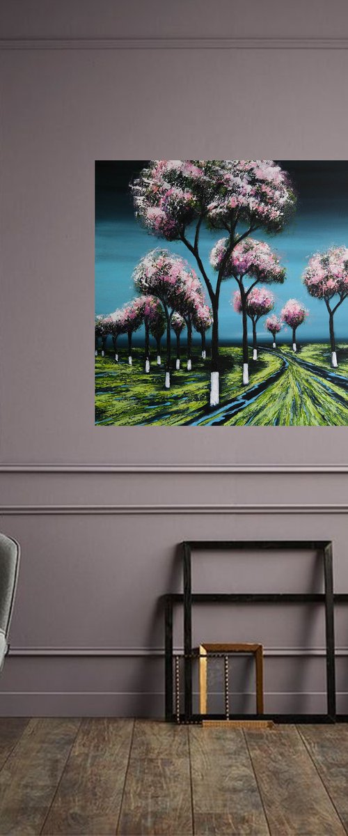 Bloosom Trees -  Fields and Colors Series by Danijela Dan