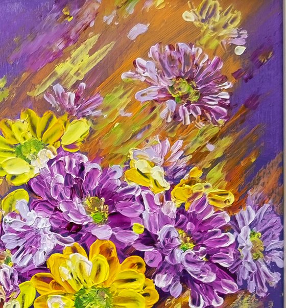 "Burst of Floral Colors"