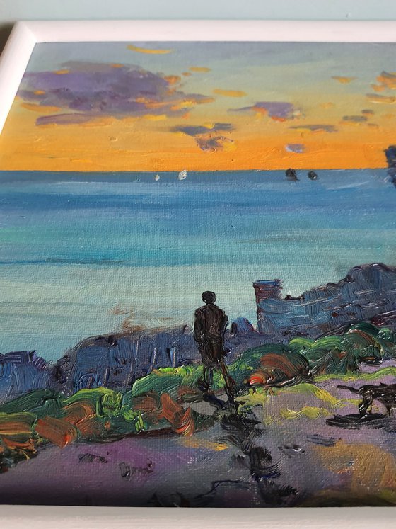 Cornwall Sunset at Botallack St Just