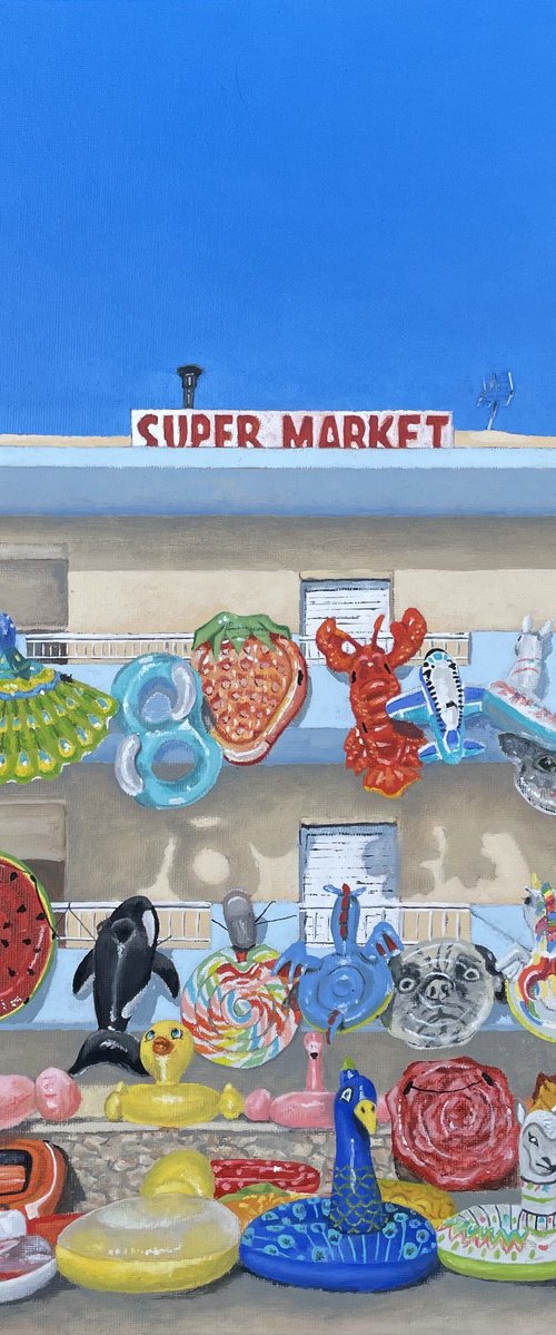 Inflatable Supermarket by Shayne McGirr