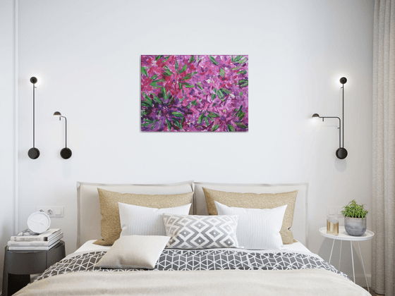 Bloom Rhododendrons... /  ORIGINAL PAINTING